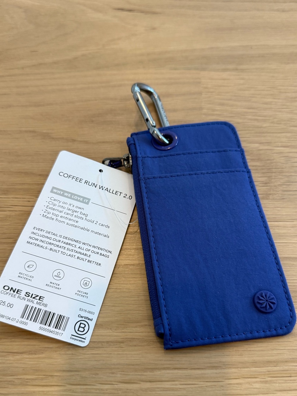 Athleta coffee run wallet 2.0